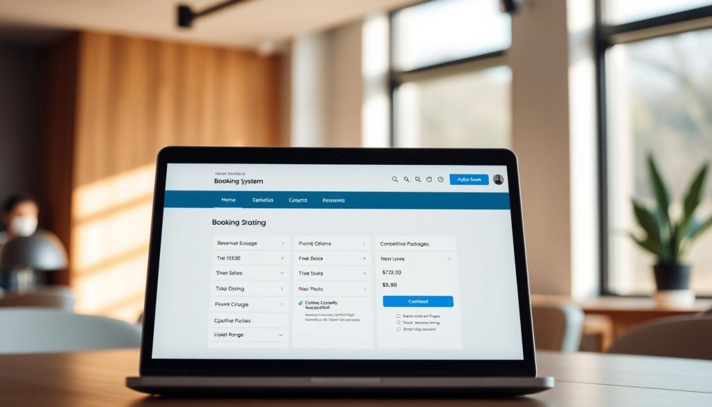 booking system
